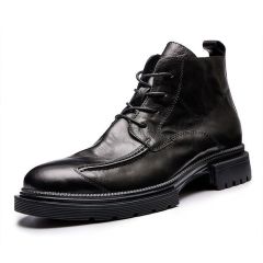 Classic high-top lace-up Martin boots are comfortable and wear-resistant, suitable for various occasions