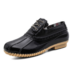 Fashion trend new classical style boots and comfortable and wear-resistant high-grade lace up casual shoes