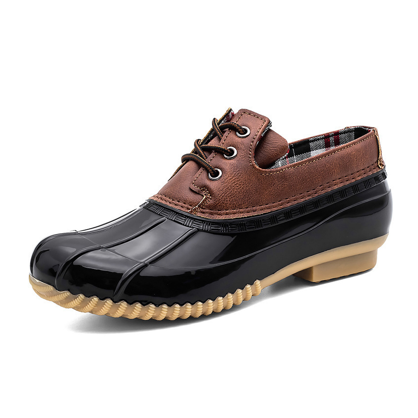 Fashion trend new classical style boots and comfortable and wear-resistant high-grade lace up casual shoes