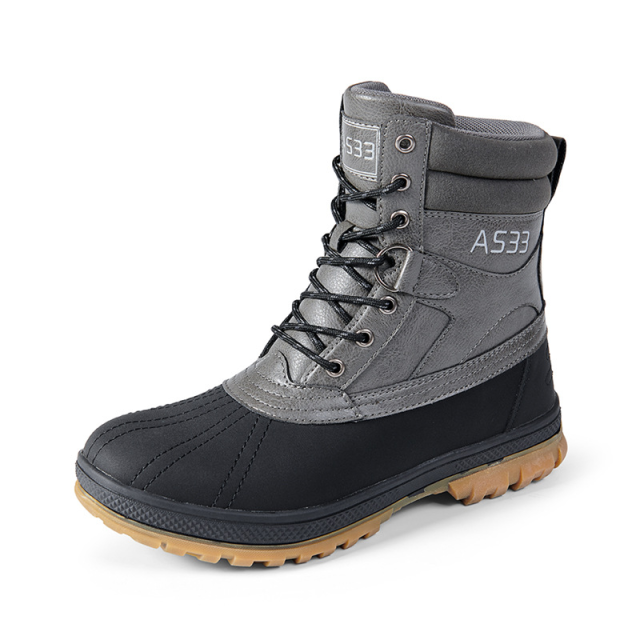 New manufacturer produce comfortable high-top boots stylish outdoor men's lace-up boots