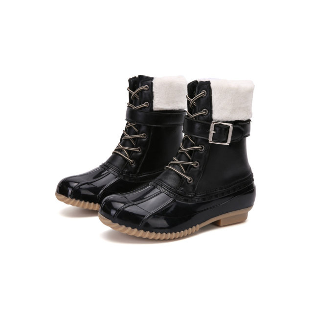 Wholesale high quality new  shoes plus velvet and thick high help snow boots designed for ladies