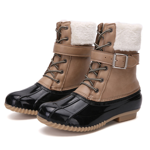 Wholesale high quality new  shoes plus velvet and thick high help snow boots designed for ladies