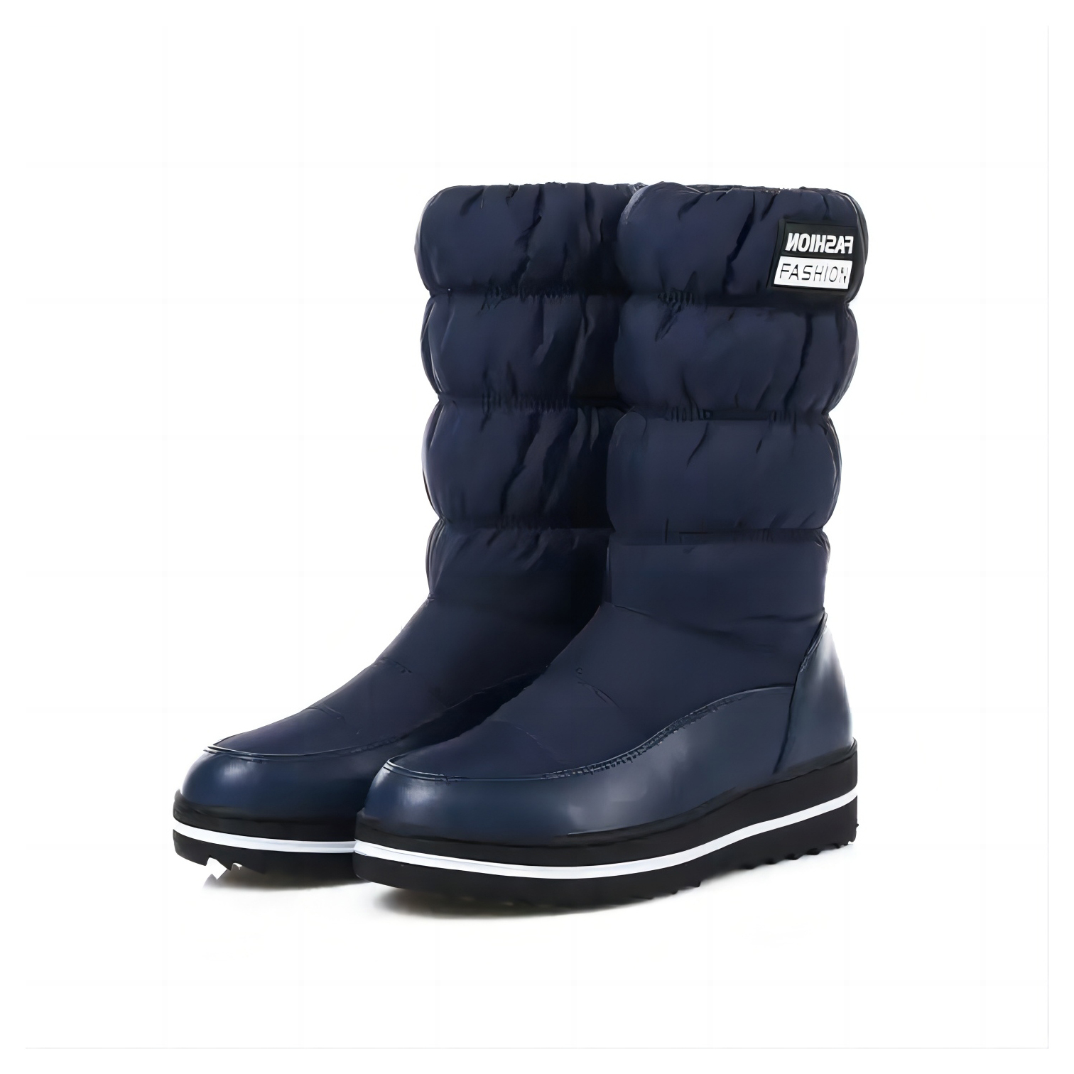 New Fall Winter Wholesale Knee Large-Size 44 Snow Boots For Women Wedge Heel Waterproof Plush Lady Snow Boots
