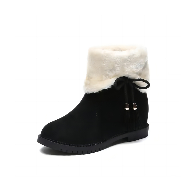 Wholesale New Fashion Two Wearing Methods Lady Snow Boots Suede Warm Women Winter Ankle All Match Snow Boots