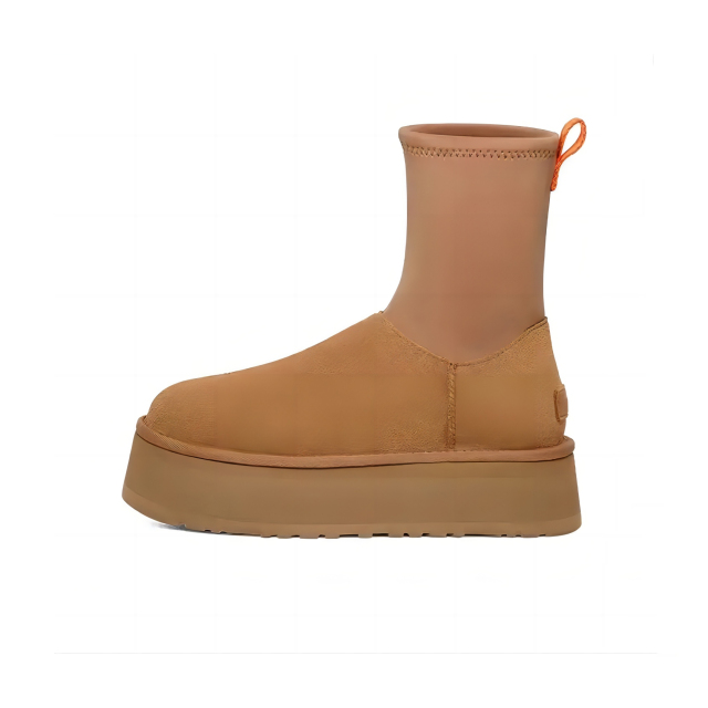 Wholesale Elastic Stocking Women's Winter Boots With Thick Soles Women's Elevating Snow Boots Thickened Cotton Boots