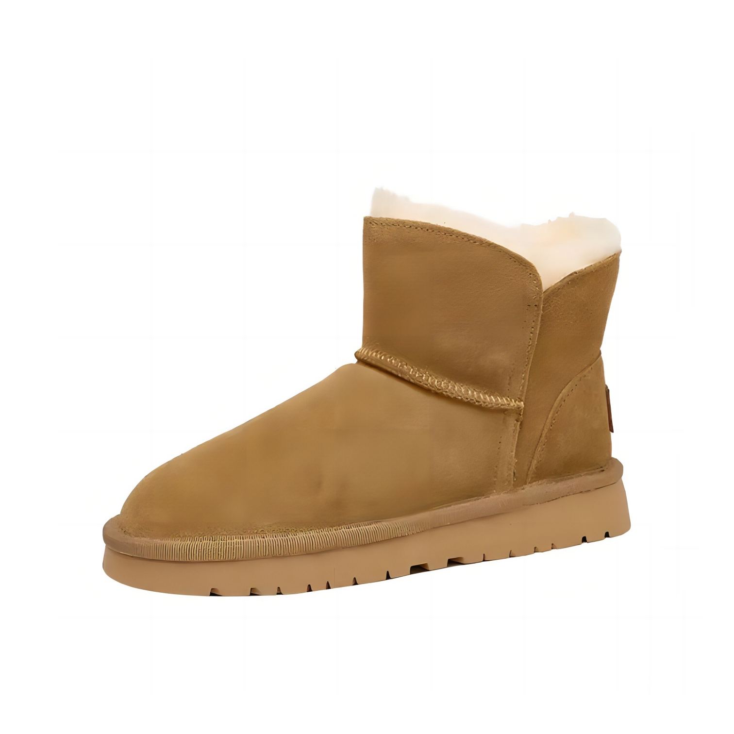 Wholesale Winter New Wool Cowhide Trend Snow Boots Warm Thick Sole Light Large Size Women's Snow Boots