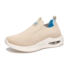 Custom Women' s Walking Style Casual Shoes Shoes Fashion Breathable Light Weight Slip-on Sneakers Shoes