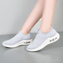 Custom Women' s Walking Style Casual Shoes Shoes Fashion Breathable Light Weight Slip-on Sneakers Shoes