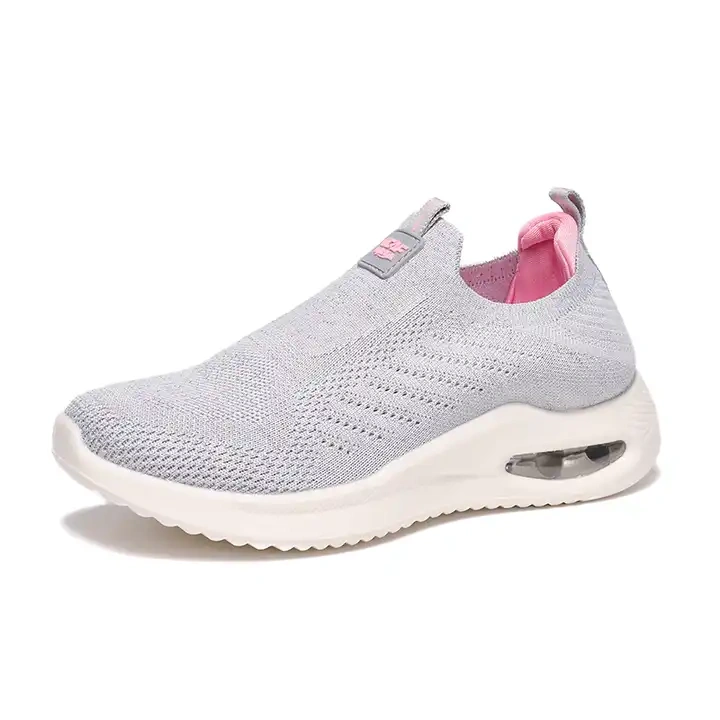 Custom Women' s Walking Style Casual Shoes Shoes Fashion Breathable Light Weight Slip-on Sneakers Shoes