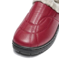 Bairuilun wholesale Home soft warm plush custom slippers for women Solid colors anti-slip thick sole ladies slipper for women