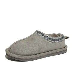 Fashion Warm Comfortable Plush Slipper With Low Sleeves Winter Hot Sale Keep Warm Slip On Indoor Slipper