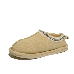 Fashion Warm Comfortable Plush Slipper With Low Sleeves Winter Hot Sale Keep Warm Slip On Indoor Slipper