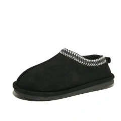 Fashion Warm Comfortable Plush Slipper With Low Sleeves Winter Hot Sale Keep Warm Slip On Indoor Slipper