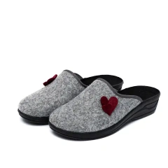 Non-Slip Comfortable women'S Warm Indoor Wool Felt Cotton Slippers In Winter For women
