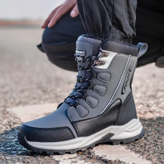 Winter New Warm Plush and Thickened Outsole Couple's Snow Boots Anti slip Women And Men's Sports Casual Snow Boots