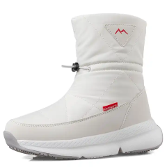 Winter Outdoor Anti-slip Women Colorful Casual Snow Boots Warm Waterproof Women's Snow Boots With Lace And Zipper