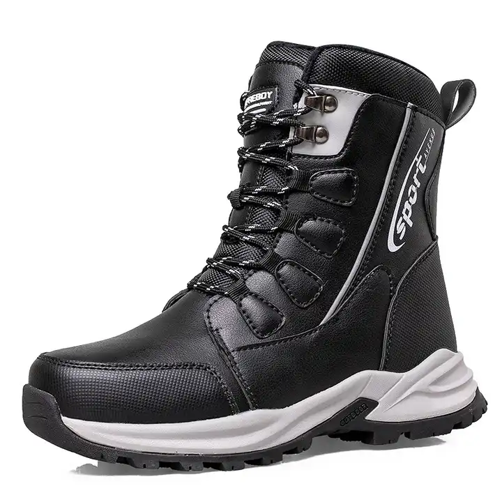 Winter New Warm Plush and Thickened Outsole Couple's Snow Boots Anti slip Women And Men's Sports Casual Snow Boots