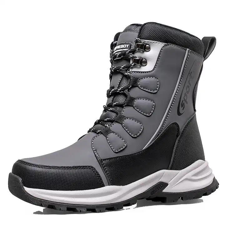 Winter New Warm Plush and Thickened Outsole Couple's Snow Boots Anti slip Women And Men's Sports Casual Snow Boots