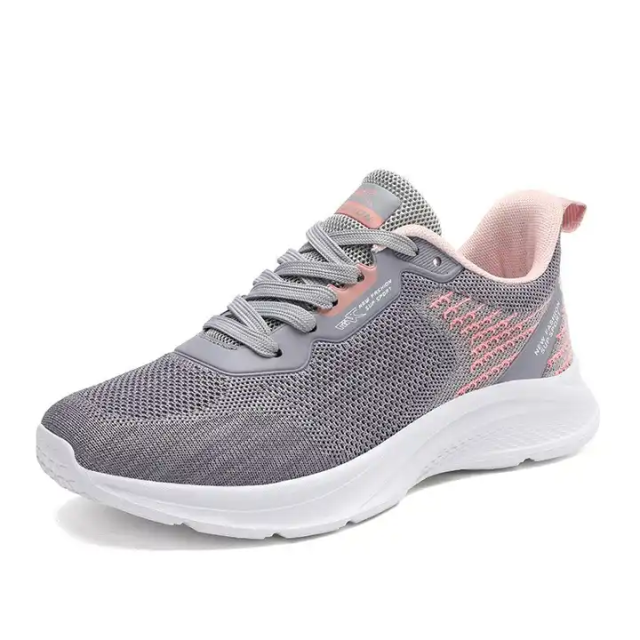 Thick sole breathable outdoor men's and women's shoes Quick drying mesh casual sports shoes