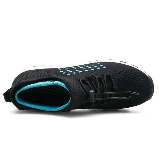 Fashion Summer New Light Comfortable Elastic Top Line Sport Casual Shoes Soft Breathable Mesh Running Casual Shoes For Women