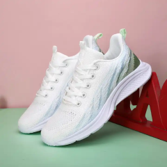 Sports shoes women's new summer colorful breathable mesh casual women's shoes flat bottomed soft soled travel shoes