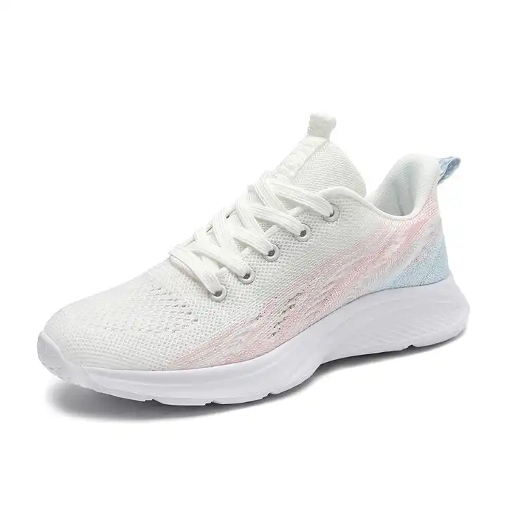 Sports shoes women's new summer colorful breathable mesh casual women's shoes flat bottomed soft soled travel shoes