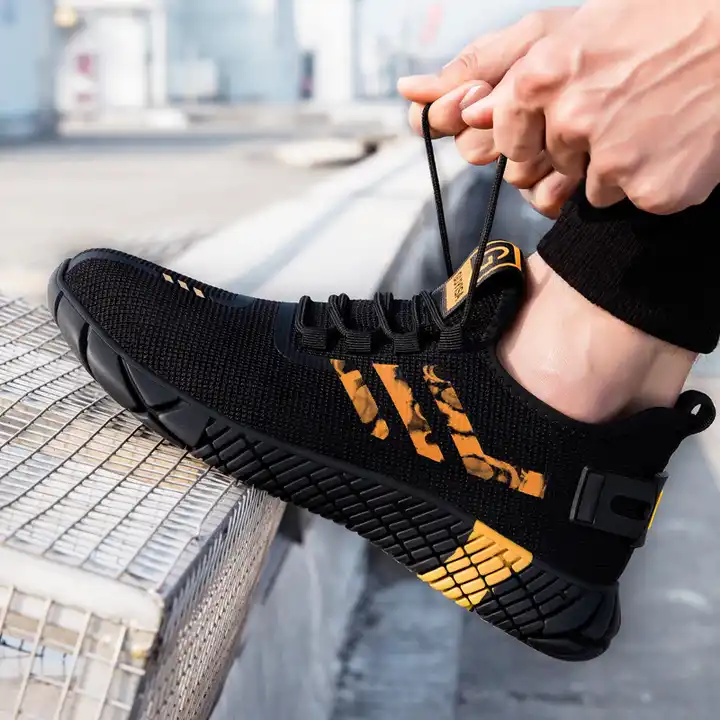 Safety Shoes Light And Ventilating Breathable Work Shoes Comfortable Anti Slip And Wear-resistant Safety Shoes