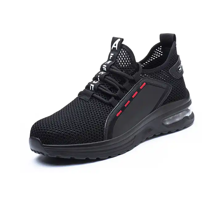 Breathable Mesh Upper Anti-Smash Steel Toe Large Szie Safety Shoes Anti Impact Anti Puncture Safety Protection Shoes For Men