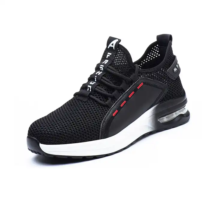 Breathable Mesh Upper Anti-Smash Steel Toe Large Szie Safety Shoes Anti Impact Anti Puncture Safety Protection Shoes For Men