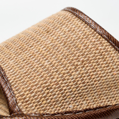 Indoor Slippers Wooden Floor Cotton Linen Slippers Home Anti-slip Silent Linen Woven Sweat-absorbing Breathable Slippers