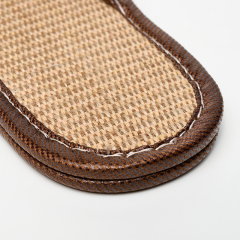 Indoor Slippers Wooden Floor Cotton Linen Slippers Home Anti-slip Silent Linen Woven Sweat-absorbing Breathable Slippers