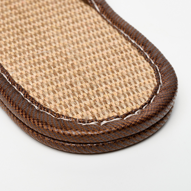 Indoor Slippers Wooden Floor Cotton Linen Slippers Home Anti-slip Silent Linen Woven Sweat-absorbing Breathable Slippers