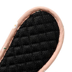 Wholesale Thick Sole Printed Cotton Bedroom Women's Slippers Three Layer Thick Bottom Silent Non-slip Indoor Soft Cloth Slippers