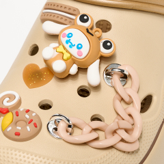 Summer Beach Sandals Girls Cartoon Slippers Flat Eva Thick Sole Garden Shoes For Women Wholesale Clogs & Mules