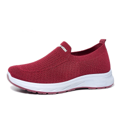 Summer Casual Breathable Fashion Soft Soled Women Walking Style Shoes Light Comfortable Casual Shoes Wholesale
