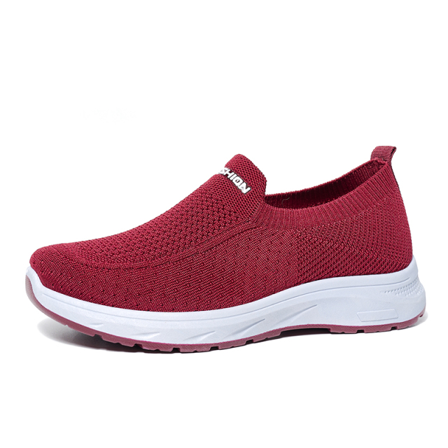 Summer Casual Breathable Fashion Soft Soled Women Walking Style Shoes Light Comfortable Casual Shoes Wholesale