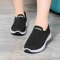 Summer Casual Breathable Fashion Soft Soled Women Walking Style Shoes Light Comfortable Casual Shoes Wholesale