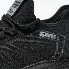 Summer New Comfortable Fly Woven Sneakers Breathable Soft Sole Casual Shoes Men Sports Light Mesh Shoes