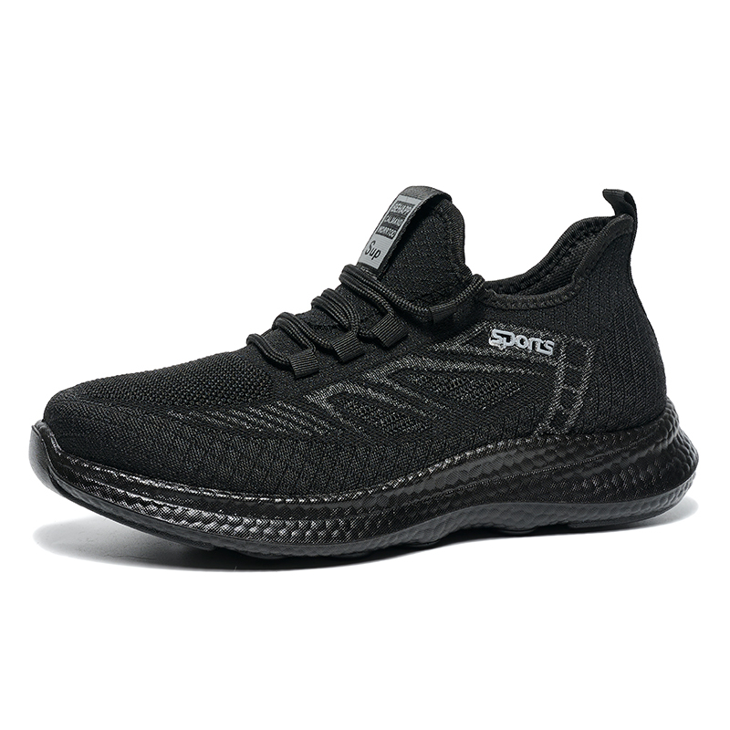 Summer New Comfortable Fly Woven Sneakers Breathable Soft Sole Casual Shoes Men Sports Light Mesh Shoes
