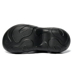 Shiny Metallic Decorations Eva Light Breathable Beach Sandals For Girls Thick Soles Height Increasing Garden Shoes Slippers