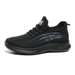 Wholesale Large Size Breathable Fly Woven Casual Shoes Sneakers Lightweight Walking Sports Shoes For Man And Woman