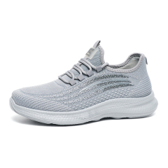 Wholesale Large Size Breathable Fly Woven Casual Shoes Sneakers Lightweight Walking Sports Shoes For Man And Woman
