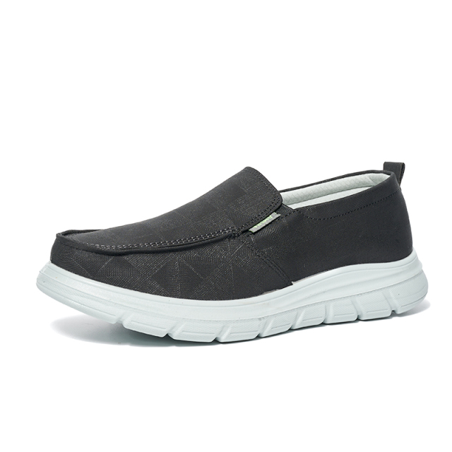 High Quality Men's Lightweight Non-slip Loafers Umbrella Cloth Boat Shoes Walking Style Lazy Casual Shoes For Man