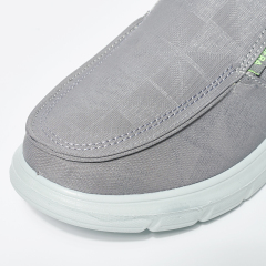 High Quality Men's Lightweight Non-slip Loafers Umbrella Cloth Boat Shoes Walking Style Lazy Casual Shoes For Man