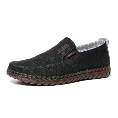 Retro Style Men's Breathable Cloth Shoes Loafers Lightweight Non-slip Casual Shoes Men's Walking Shoes