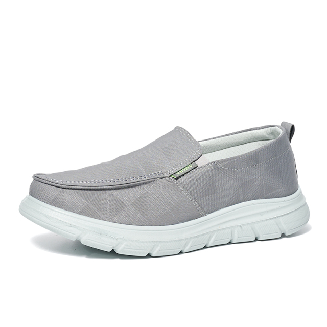 High Quality Men's Lightweight Non-slip Loafers Umbrella Cloth Boat Shoes Walking Style Lazy Casual Shoes For Man