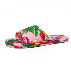 Wholesale Custom National Characteristics Indoor Breathable Double Soles Cotton Slippers Lightweight Bedroom Soft Sole Slippers