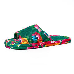 Wholesale Custom National Characteristics Indoor Breathable Double Soles Cotton Slippers Lightweight Bedroom Soft Sole Slippers