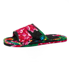 Wholesale Custom National Characteristics Indoor Breathable Double Soles Cotton Slippers Lightweight Bedroom Soft Sole Slippers