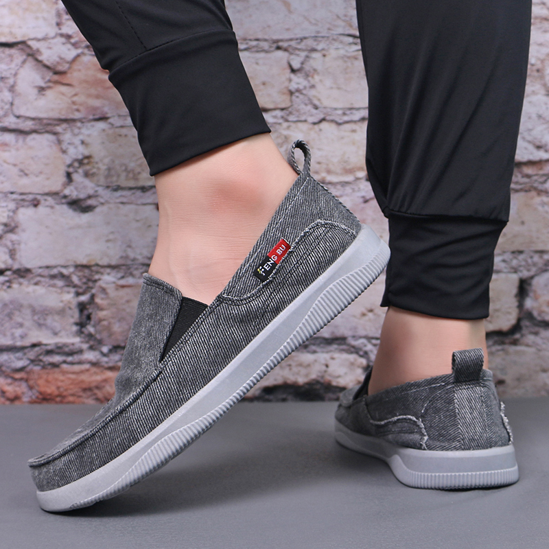 Fashion Walking Style Shoes Classic Style Street Flat Casual Campus Men's Sneakers Wholesale Breathable Canvas Shoes